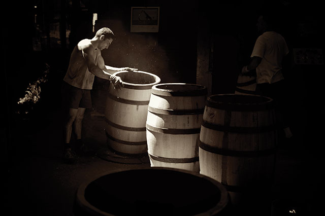 Barrels should support the wine, not dominate it.  - Select fine French barrels for subtlety and their ability to enhance the natural flavors of the wine. Grapes that are well grown should be the primary focus, not the oak.
